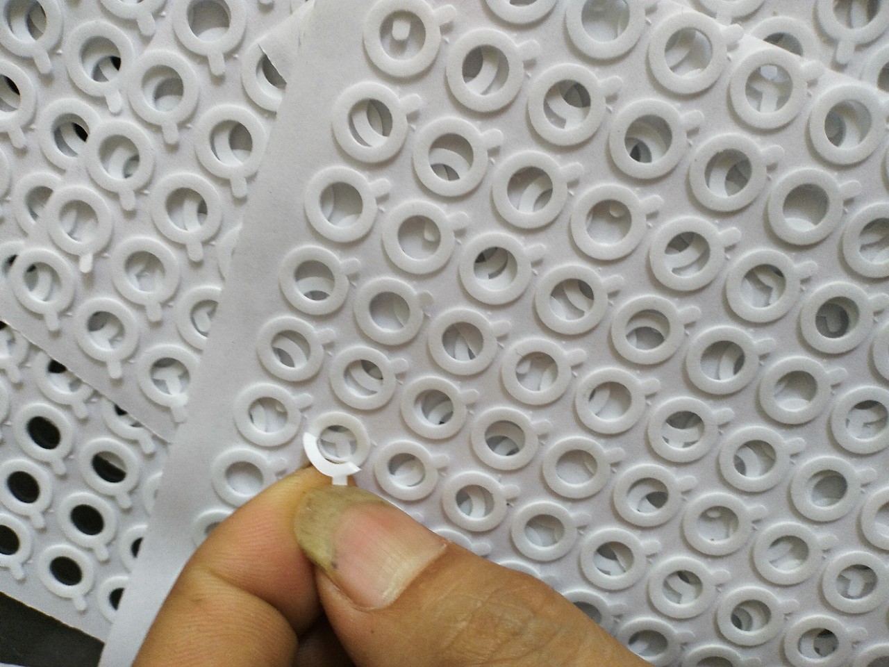 现货10mm耳机喇叭泡棉垫带耳朵喇叭泡棉垫带手柄易撕EVA泡棉批发