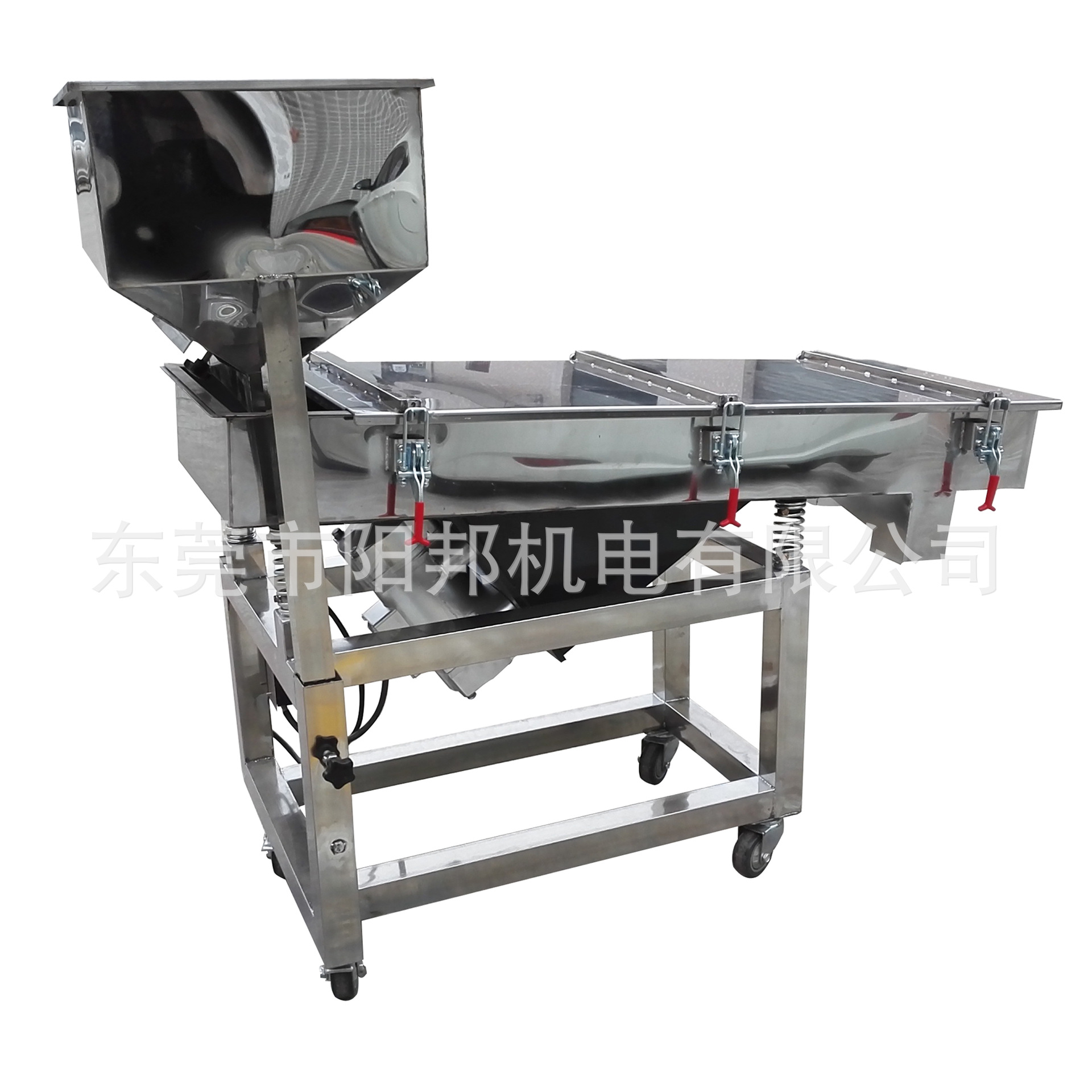 标准单层直线振动筛  不锈钢制作 一年保修 出厂直销价