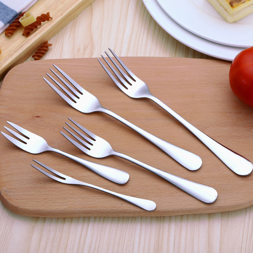 304 stainless steel spoon fork tableware restaurant household spoon western food knife fork spoon set creative gift making