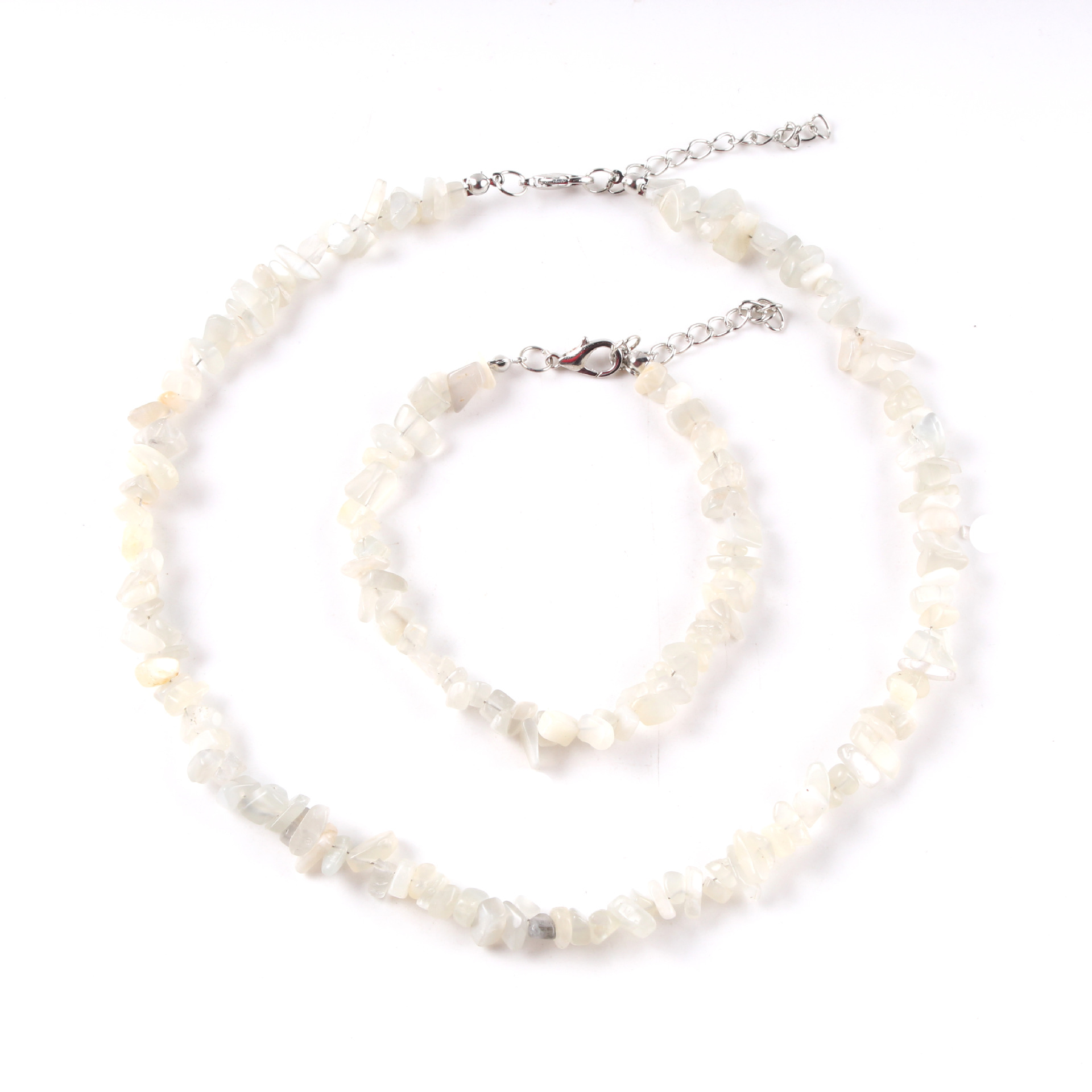 1 Piece Fashion Irregular Natural Stone Women's Bracelets Necklace display picture 4