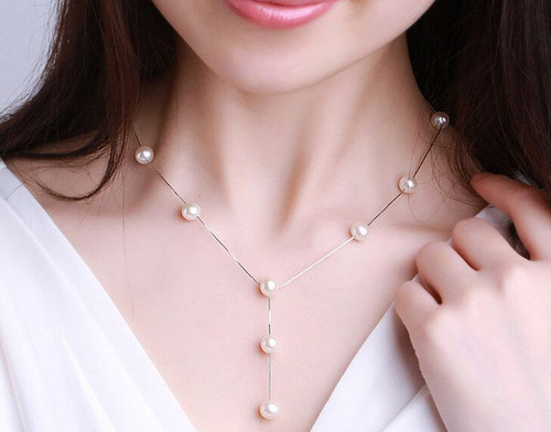 Boutique Korean fashion, sweet OL, elegant pearls, simple temperament necklaces, earrings, bracelets, suits