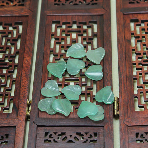 Chinese hairpin jade heart shaped