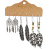 Earrings, metal set, European style, suitable for import