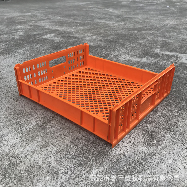 供应食品级塑料面包架糕点运输框烘焙筐可堆叠储藏架周转配送筐