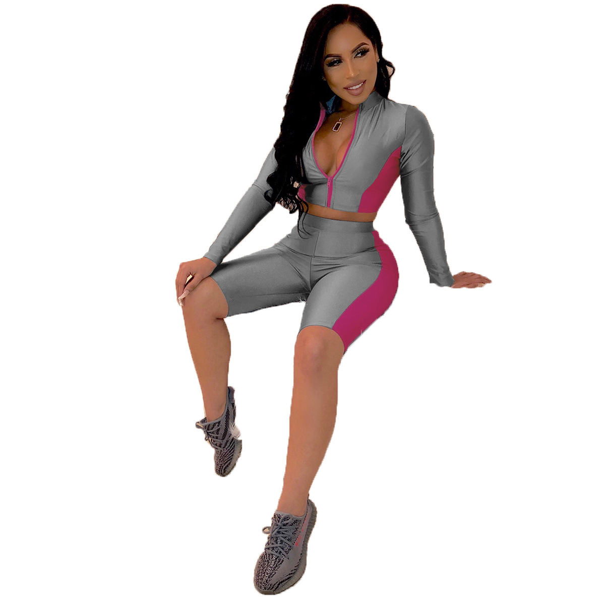 Costume femme en Mélange de coton - Ref 3334185 Image 14