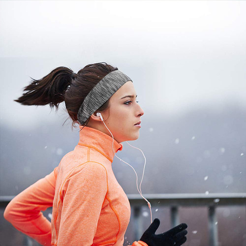 Amazon's same sports headband sweat-absorbent headband yoga headband outdoor running fitness antiperspirant headband personalized
