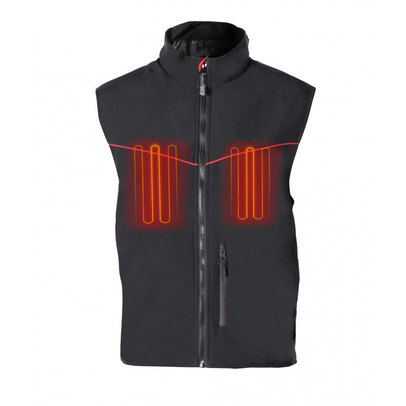 Motorcycle heating vest outdoor heating vest 12v electric heating vest wholesale
