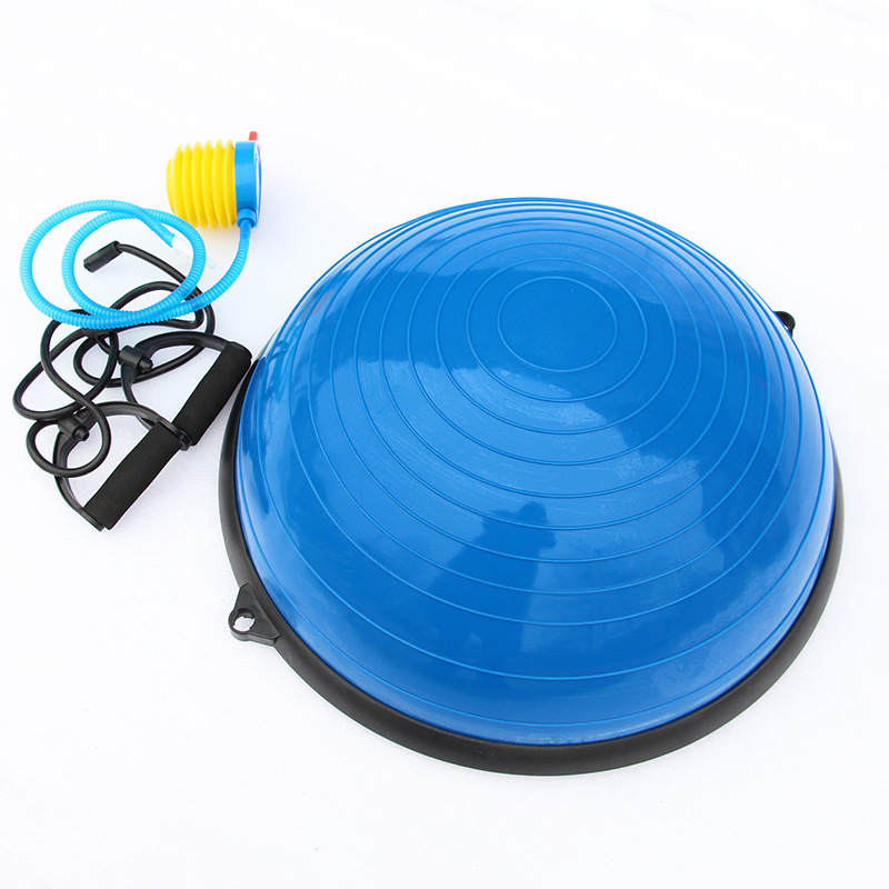 厂家直销bosu球波速球平衡球半圆健身瑜伽防爆半球空翻神器助跳器|ru