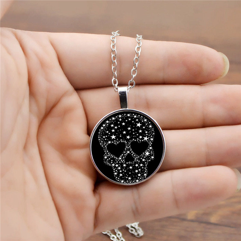 Simple Style Skull Alloy Plating Unisex Pendant Necklace 1 Piece display picture 15