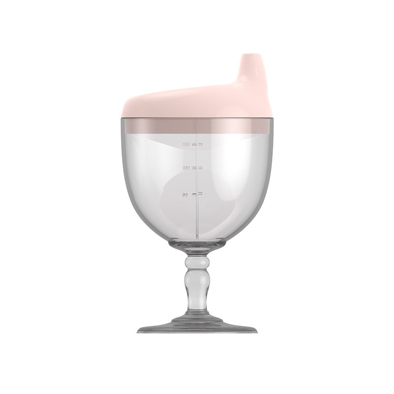 Children Fashion Creative Glass Baby Plastic Goblet Juice Drink Milk NoSpill Cuppicture7