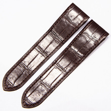 真鳄鱼皮表带订做 高端品牌表带名牌手表专用山度士男女装16 23mm