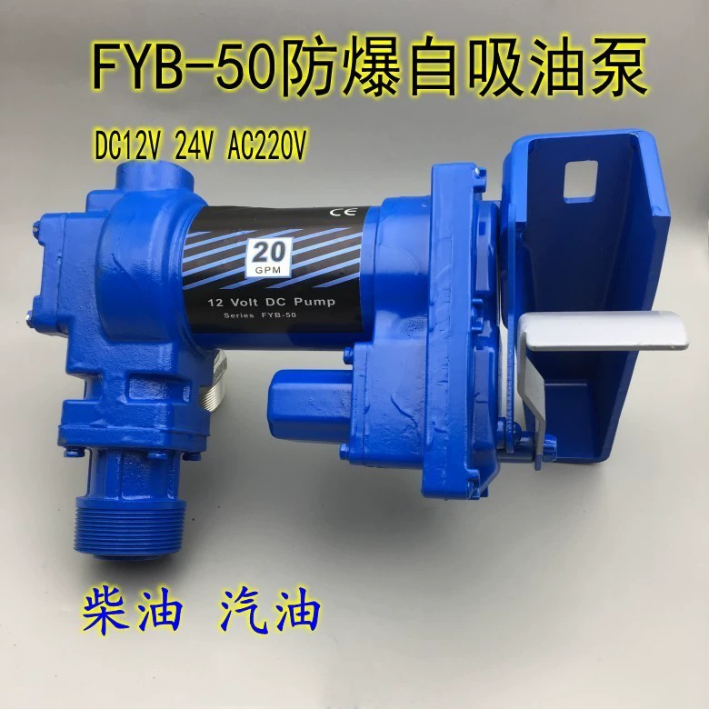 Взрывозащищенный бензиновый насос масляный насос дизельный насос 12V24V220V самовсасывающий Электрический бензиновый насос автомобильный топливный дозатор насос