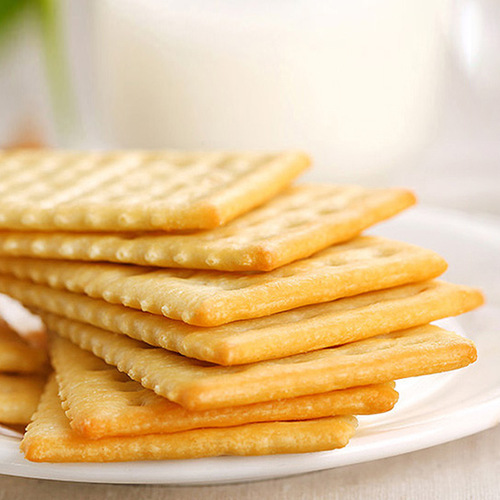 Fruit Town Soda Crackers 360g Snack Food Meal Replacement Snacks Sesame Flavor Milk Salt Flavor Whole Grain Flavor Salty