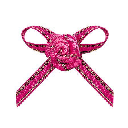 Yao Ming arco floral cinta de poliéster cinta hecha a mano arco rosa un Phoenix mariposa caja de regalo de embalaje