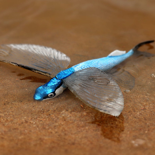 Marine life simulation aquarium static animal flying fish model wild marine animal toys undersea life