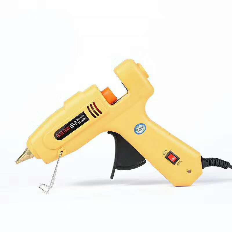 热熔胶枪80/100/110W热熔胶枪 胶枪厂家大胶枪带开关支架 胶枪