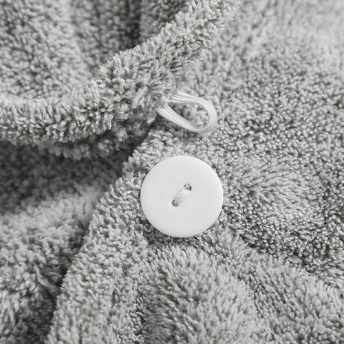 Factory direct supply of bamboo charcoal fiber hair drying caps, absorbent bamboo charcoal fiber hair drying towels, Japanese hair drying caps wholesale