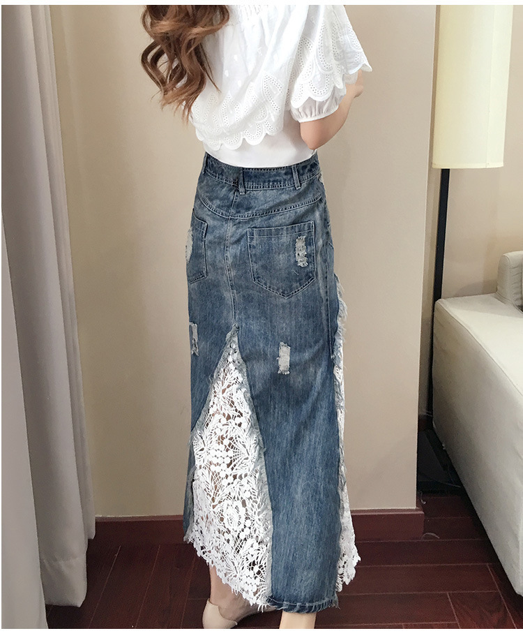 Costume femme UNE GéNéRATION en Dentelle de denim - Ref 3334361 Image 16