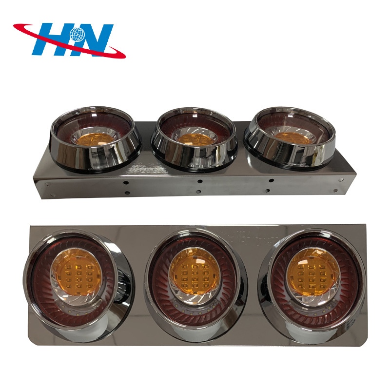 Aplicable a japonés nuevo triple 200led luz trasera camión luz remolque