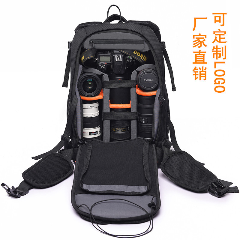 Shoulders Camera bag Backpack outdoors travel Monosyllabic reaction camera Backpack waterproof Theft prevention capacity camera bag