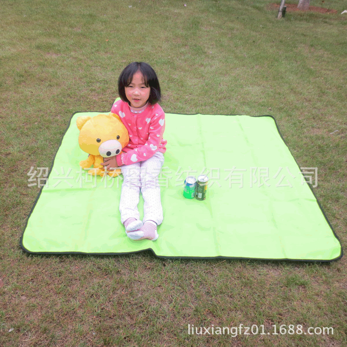 绍兴柯桥实力商家生产定做多功能防水防潮旅游%折叠涤纶野餐地垫