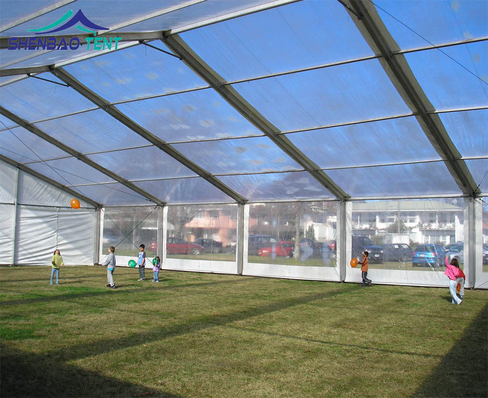 Romantic aluminum structure wedding tent