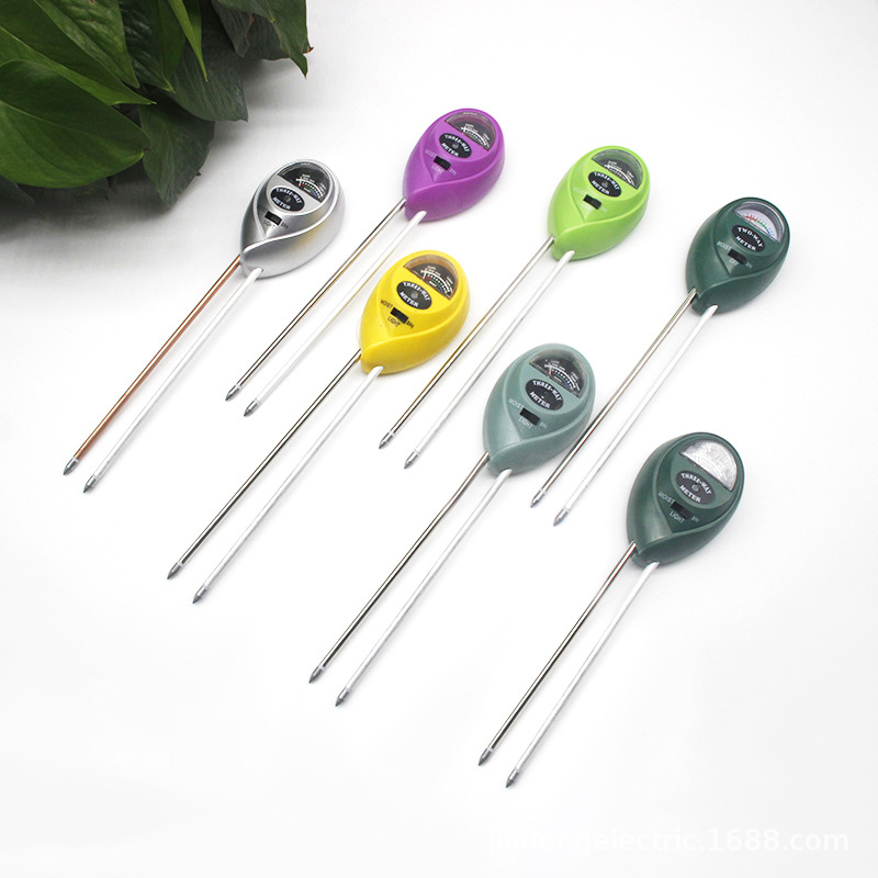 供应批发SOIL卡通花园土壤湿度计 土壤检测仪 土壤PH计 测试仪