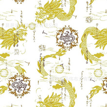 全涤磨毛印花布涂料印花布65-70克一次性浴服面料 分散印花桃皮绒