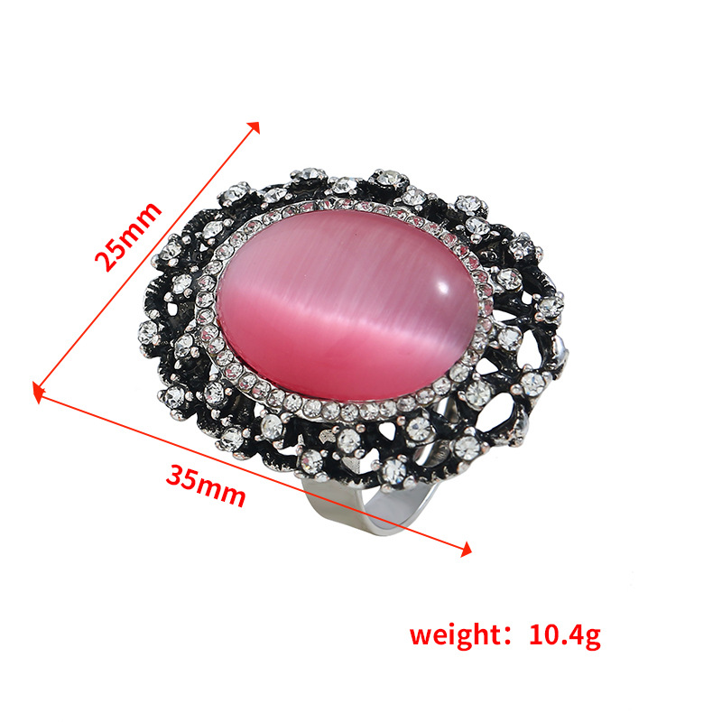 Accessories Creative Fashion Retro Exaggerated Ring Jewelry Women display picture 1