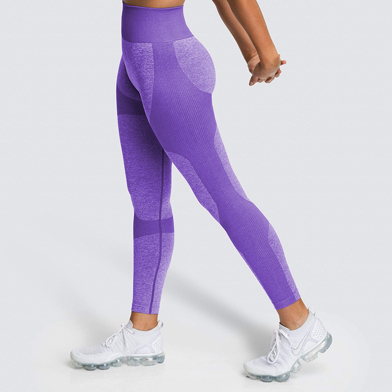 Seamless Knitted Hip Sweat-Absorbent Yoga Pants NSLX9001