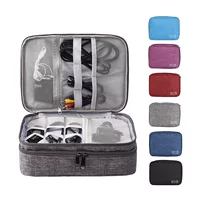 Organizer bag, protective case, charger, USB flash drive, accessories, headphones, storage system
