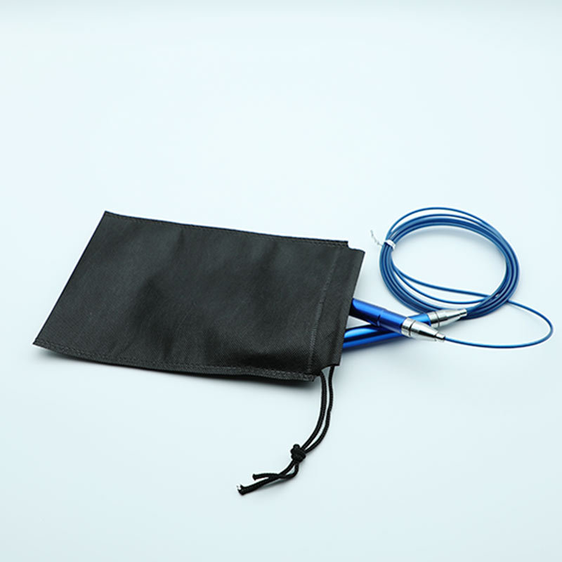 6001 bolsa de almacenamiento de cuerda de saltar bolsa de almacenamiento de tela no tejida de gran capacidad fácil de transportar anti-sucio anti-perdido almacenamiento con cordón image 4