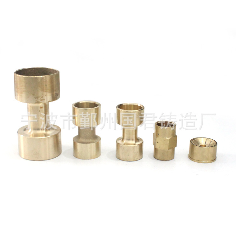 宁波铸造加工 厂家供应黄铜重力浇铸件 铜铸造加工 铜铸件消防接
