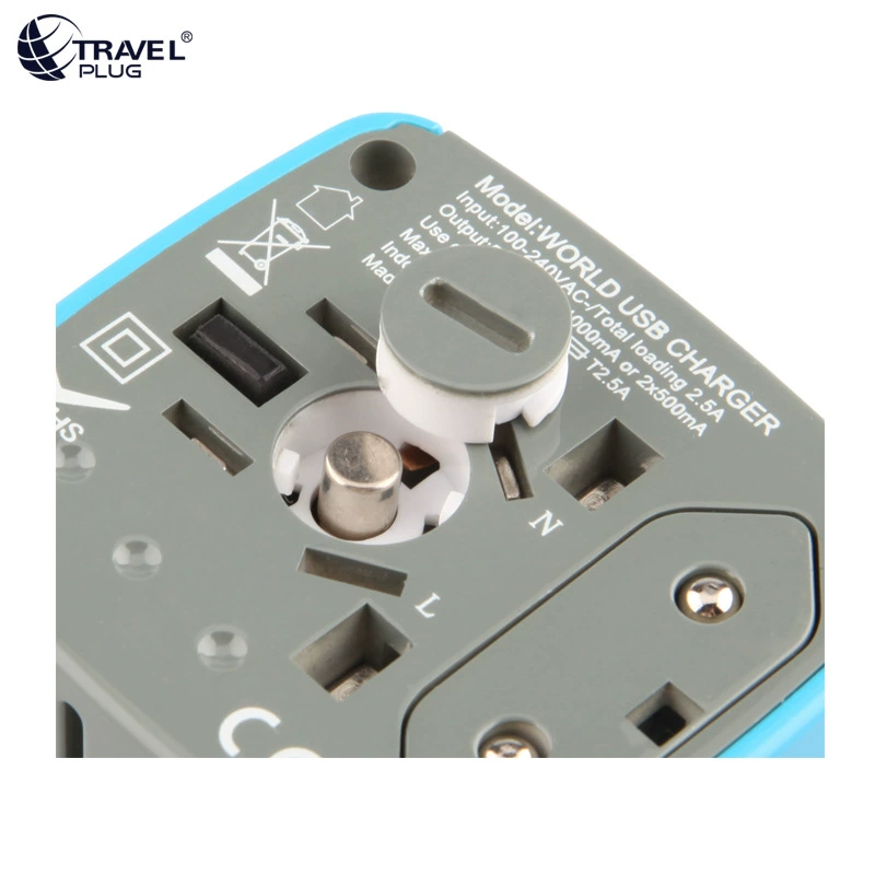 Прямые продажи с завода, переоборудованные места, 2.1A, двойной USB-переходник, наружная дорожная вилка, многофункциональная переоборудованная розетка