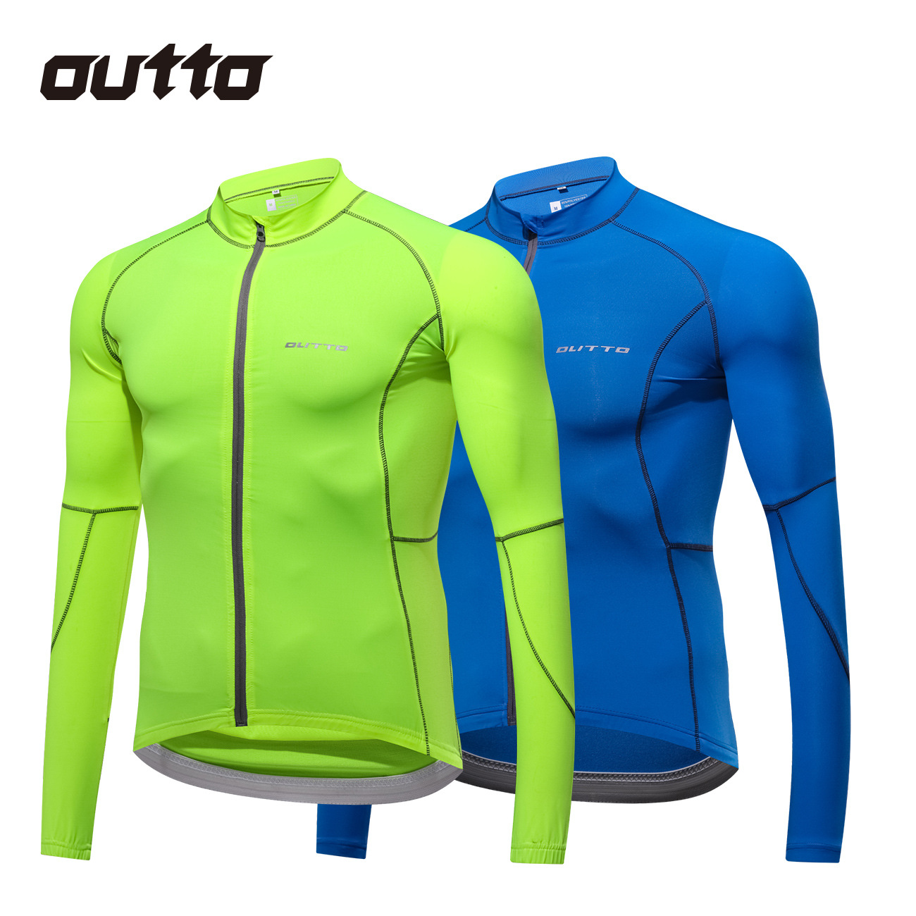 Long-sleeved jersey Spring and autumn season Wicking Road vehicle Bicycle clothing wholesale #60017