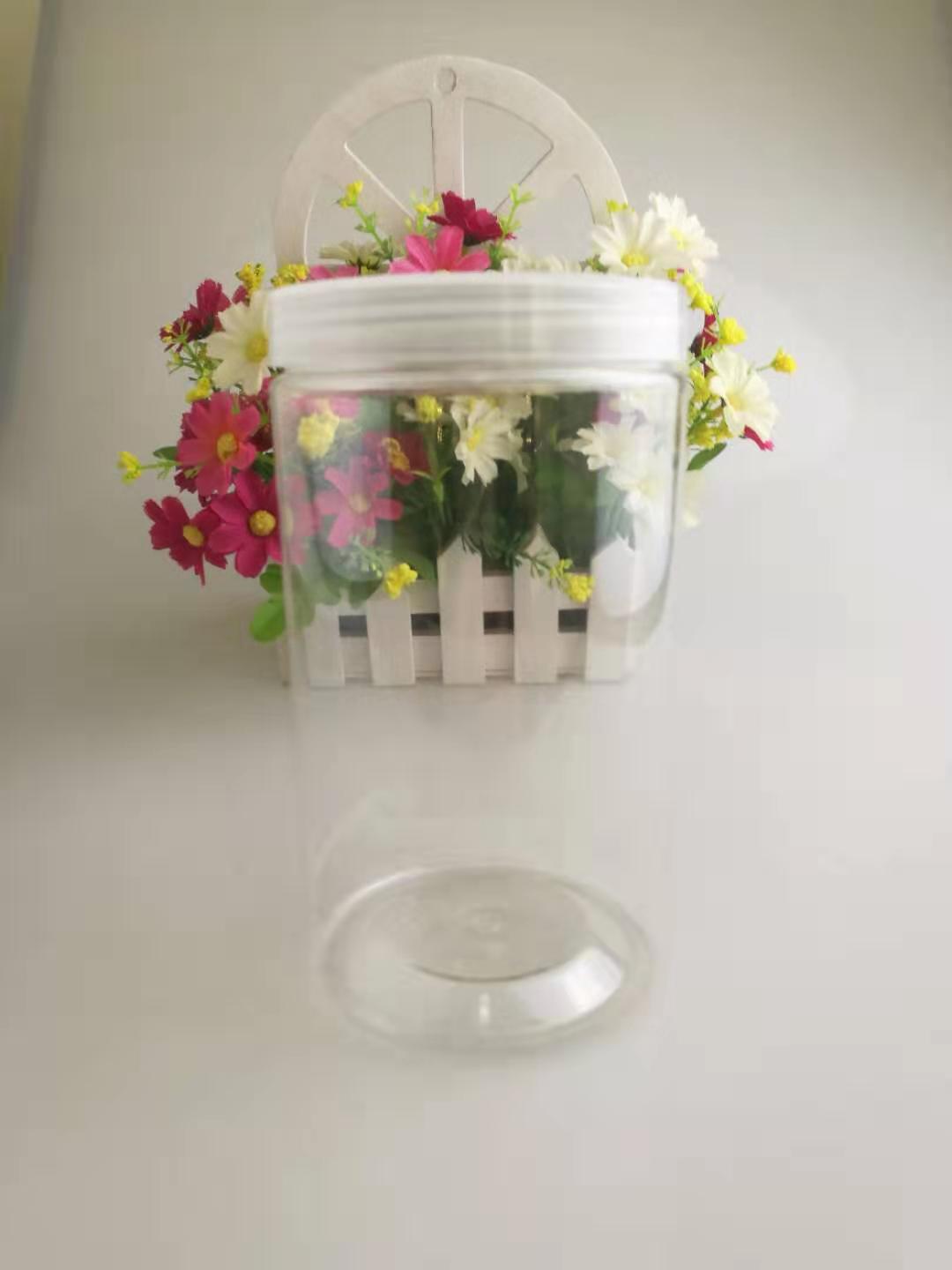 食品包装罐 pet包装罐 储藏罐 糖果包装罐 塑料瓶85*130螺旋罐