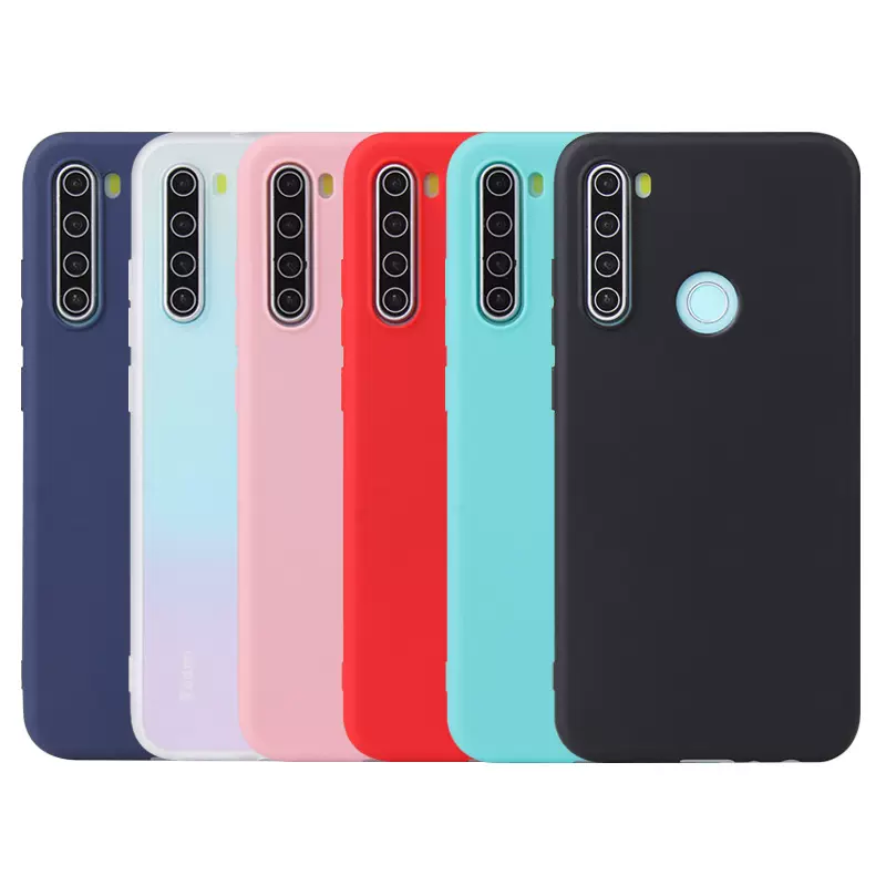 适用红米note8T手机壳X10糖果磨砂TPU软壳note9pro全包防摔保护套