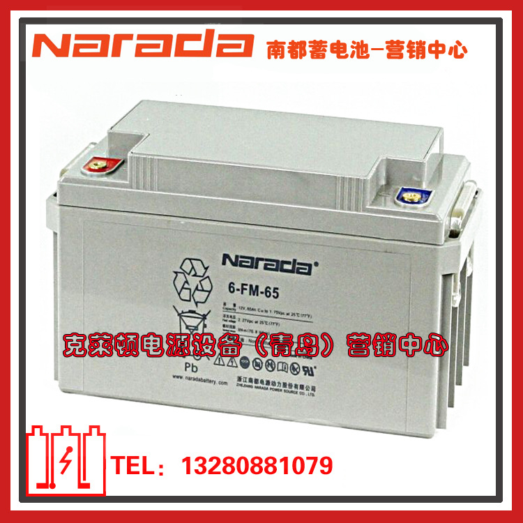 南都蓄电池6-FM-65/12V65AH直流屏UPS电源蓄电池
