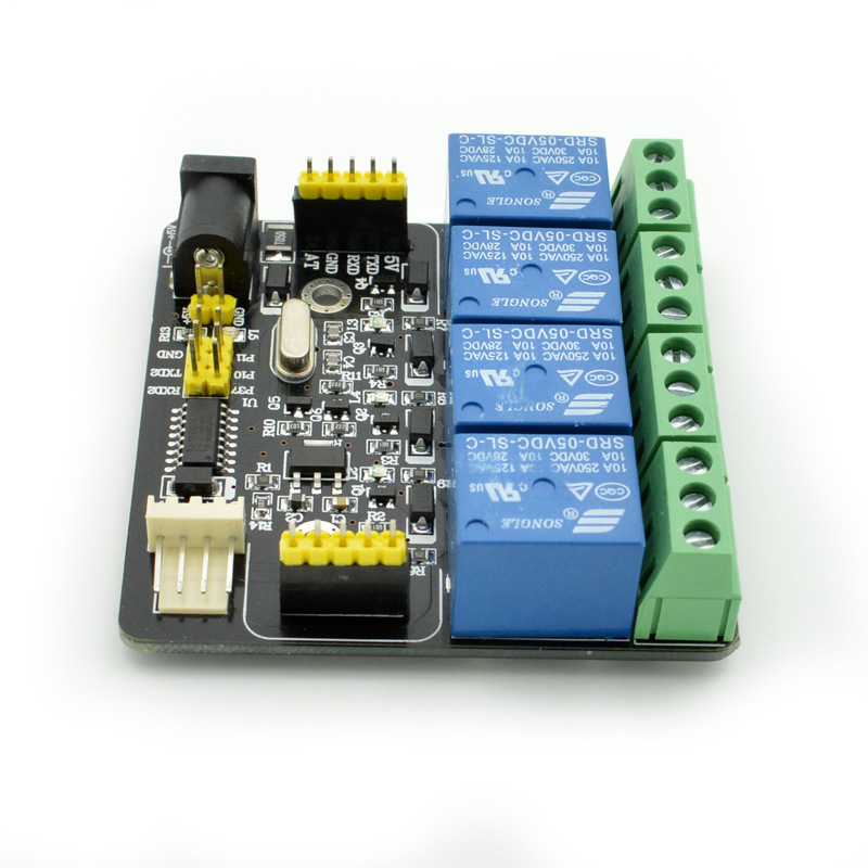 4 дорожных Four Road Relay Modules with Dot Open Powers Cable Pancidal TTL CXRDUINO 5V 10A