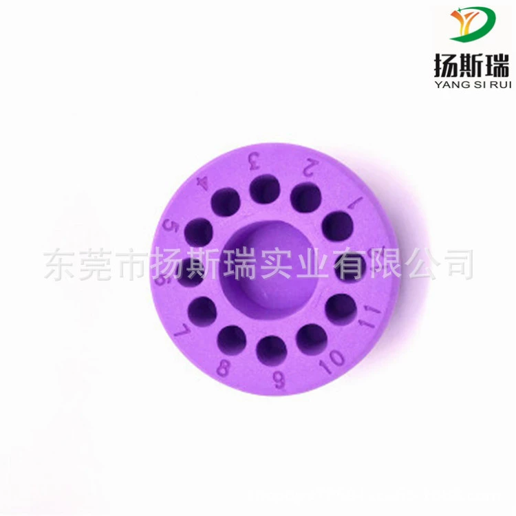 Заводская пробирка фиксированная внутренний держатель пены EVA подкладка коробки красного вина инструмент губка внутренний держатель пробирки