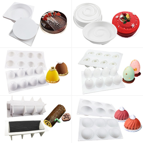 Sanxin Christmas mousse cake silicone mold diy French Christmas mousse Christmas hat scented candle grinding tool