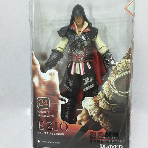 NECA Assassin's Creed 2 Doll Model Altaïr White Killer EZIO Apocalypse 7-inch movable figure