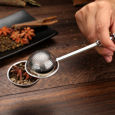 汤料袋过滤器 泡茶器 创意长形茶隔茶球大号味宝304不锈钢滤茶器