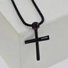 Necklace stainless steel, baseball pendant, sports accessory, suitable for import