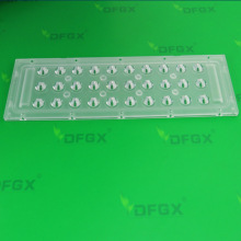 LED连体路灯透镜 隧道灯透镜 配CREE-3535 3030光源 60*90度