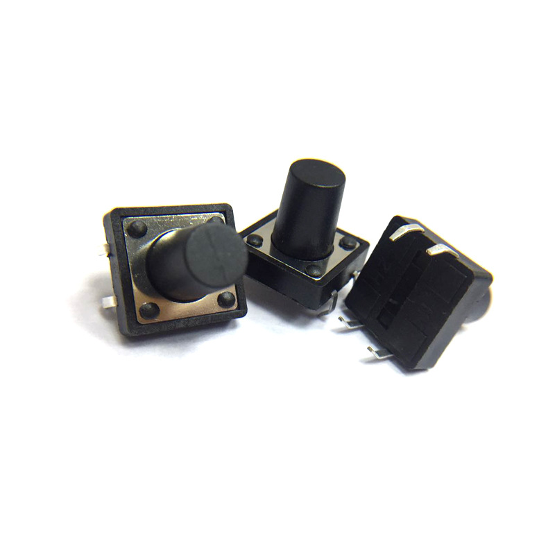 轻触开关12X12X12插脚 复银12X12X5-16-17-18---22高度可选