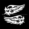 Foreign trade car sticker Guardian Angel Wings Personalized.