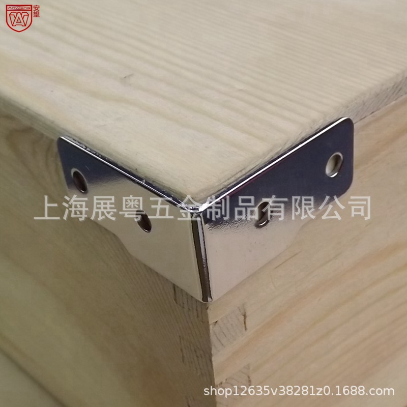 AW Anwang039 ángulo código triangular soporte de ángulo fijo mesas y sillas de hierro 90 grados ángulo recto conectores de muebles accesorios de hardware