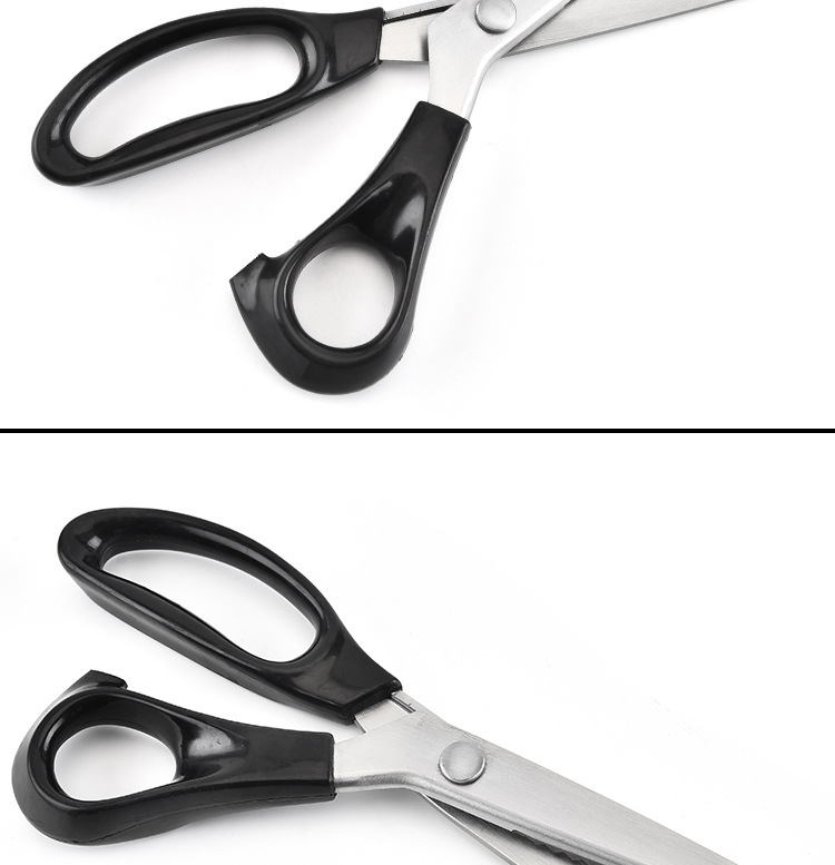 厂家批发 牙布剪 服装裁缝布花边剪 锯齿狼牙剪刀 波浪纹包装详情7