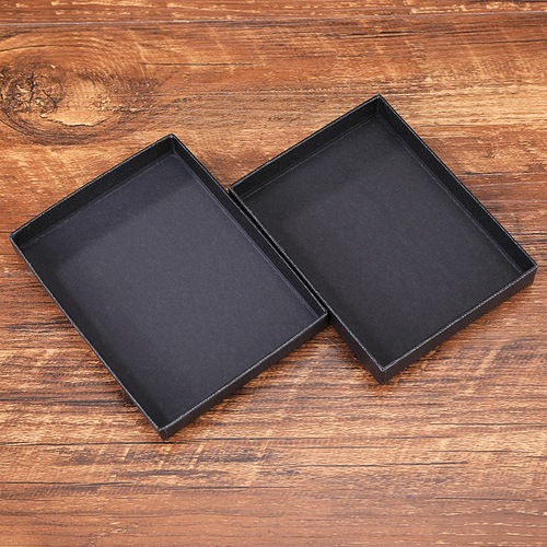 Wholesale cosmetics rectangular paper box with lid, wallet card holder color box, gift box for makeup packaging